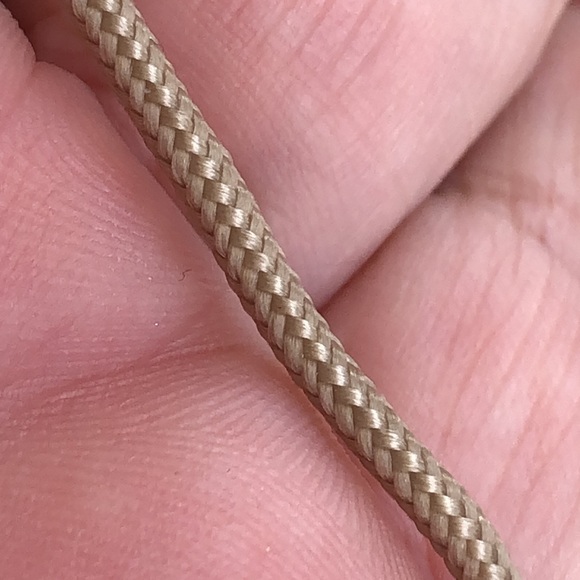 5/$10   9 YARDS 2MM Paracord Parachute Cord  TAUPE TAN - Picture 4 of 4